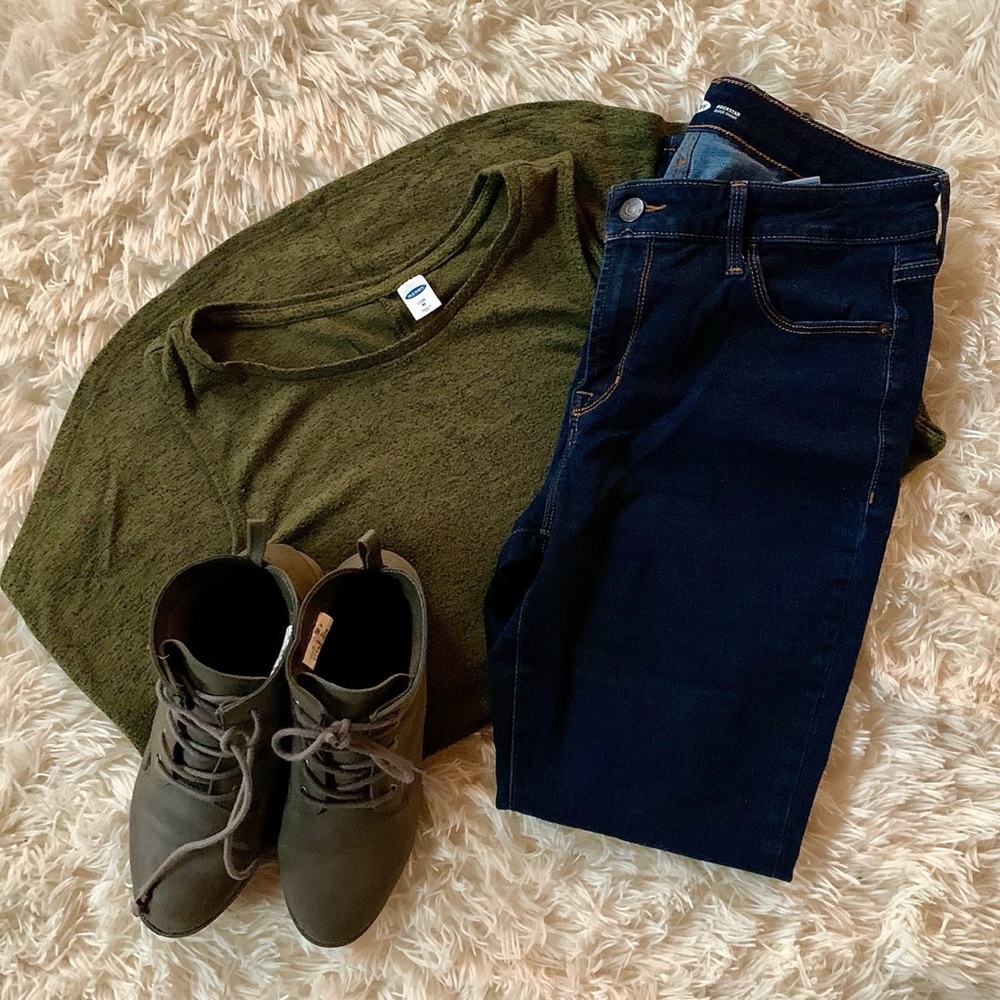 Dark Blue Indigo Jeans